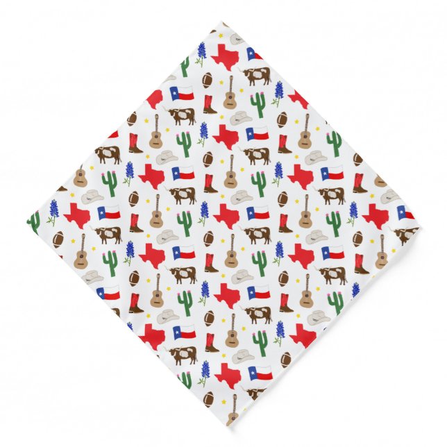 Texas Icons Bandana (Front)