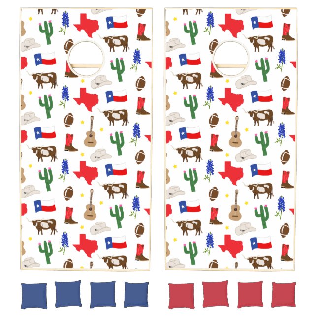 Texas Icons Cornhole Set (Set)