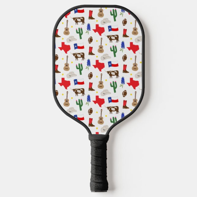 Texas Icons Pickleball Paddle (Front)