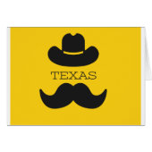 Texas in yellow (Front Horizontal)
