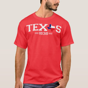 Texas Independence Day 1836 Texas Flag  T-Shirt