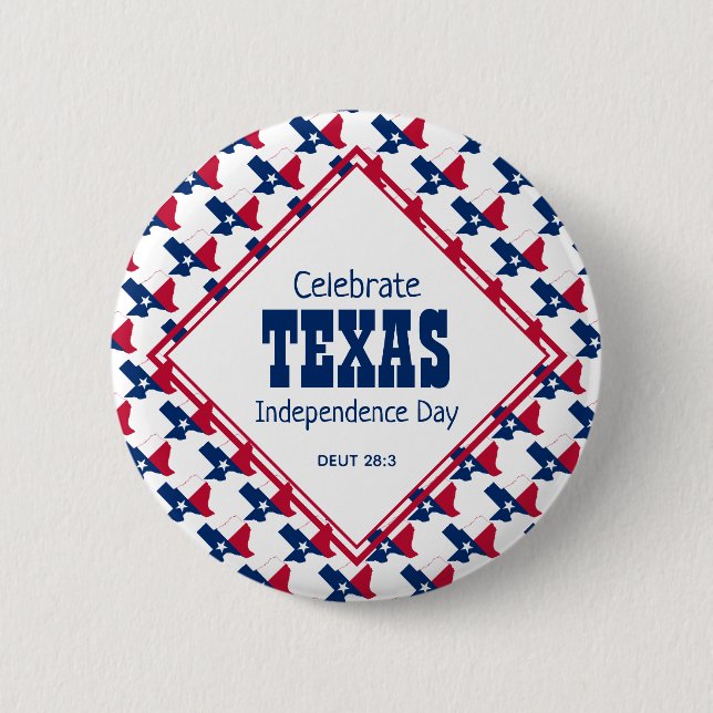 TEXAS INDEPENDENCE DAY Christian Button (Front)