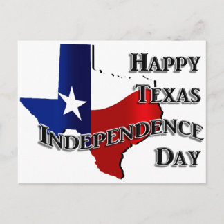 Texas Independence Day Postcard