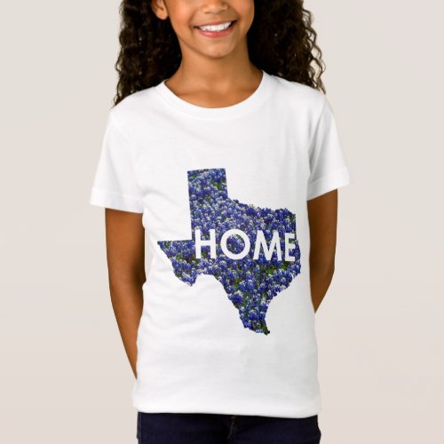 Texas is Home girls top