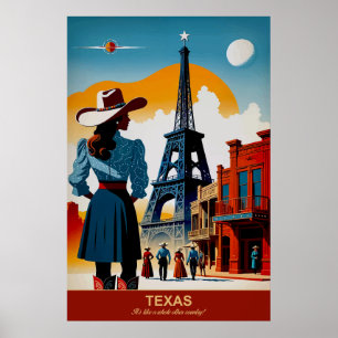Texas: It's like a whole other country Poster