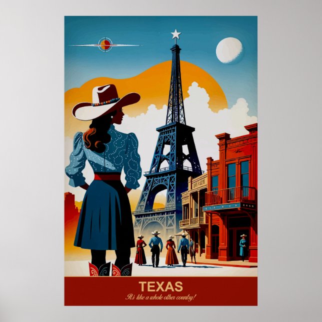 Texas: It's like a whole other country Poster (Front)