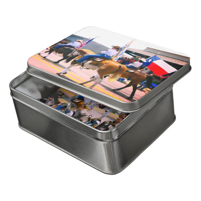 Texas July 4th Parade Puzzle (Lid Open)