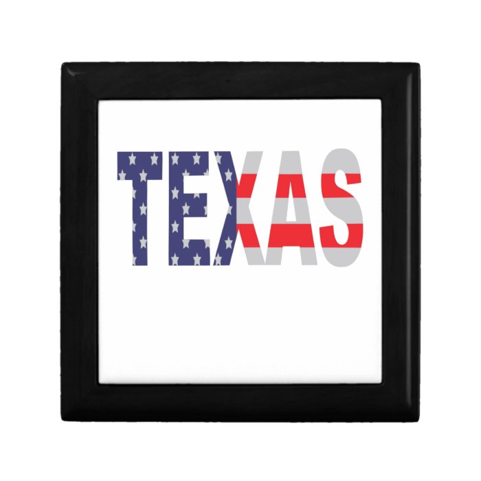 Texas Keepsake Box