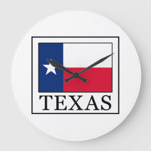 Texas Large Clock