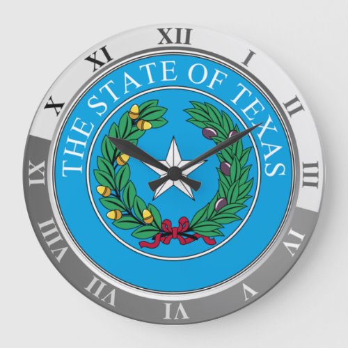 Texas Large Clock