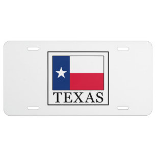 Texas License Plate