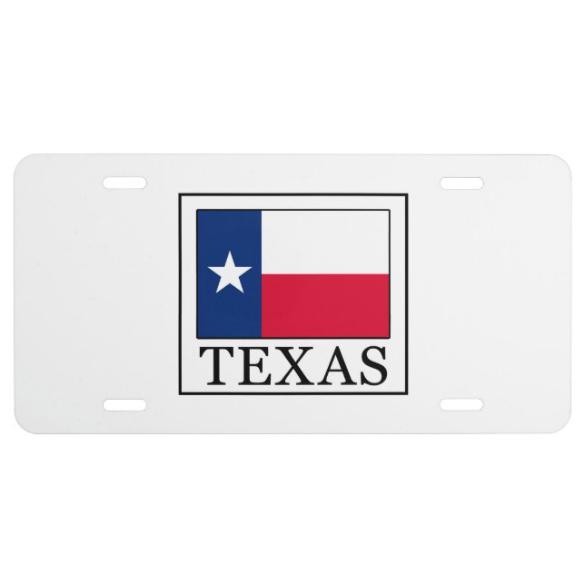 Texas License Plate (Front)