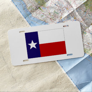 Texas License Plate