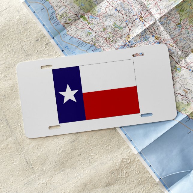 Texas License Plate (In Situ)