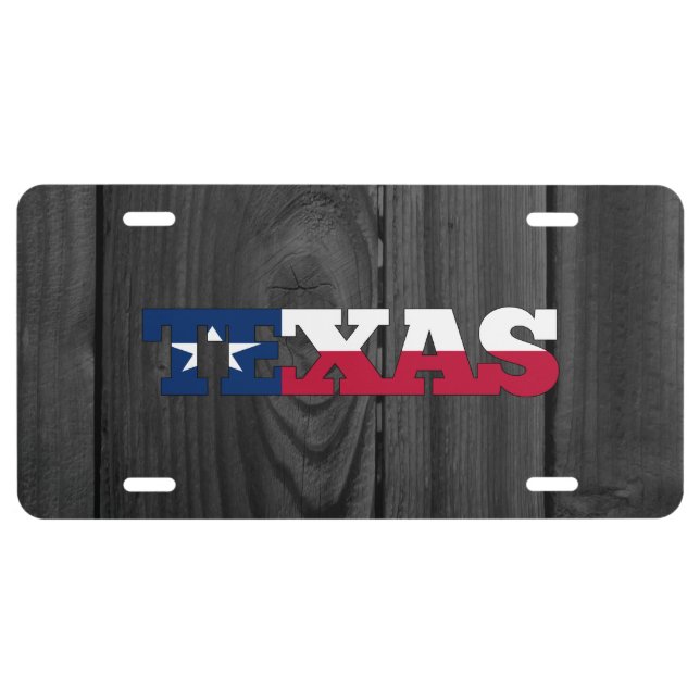 Texas License Plate (Front)