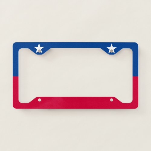 Texas license plate frame