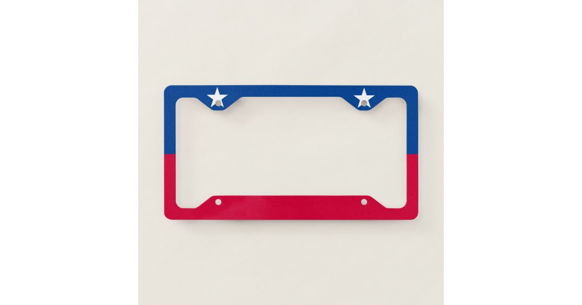 Texas license plate frame Zazzle