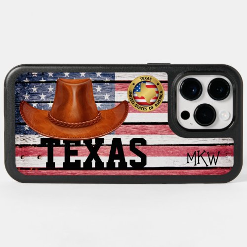 Texas License Plate  OtterBox iPhone Case