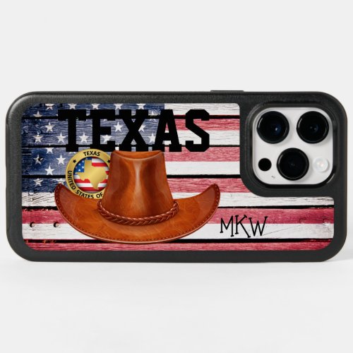 Texas License Plate  OtterBox iPhone Case