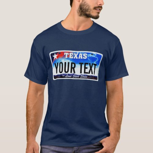 Texas license plate T_Shirt