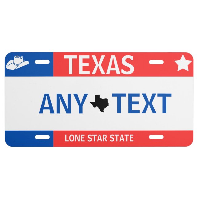 Texas License Plates (Front)