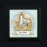 Texas Lighthouse Gift Box<br><div class="desc">Texas Lighthouse gift box by ArtMuvz Illustration. Matching Lighthouse apparel, Light house t-shirts, Lighthouses gifts. Lighthouse t-shirt, nautical and birthday gifts, lighthouse collector apparel. Lighthouse gifts are a great way to show someone you care, especially if they love the ocean, the coast, or lighthouses themselves. Lighthouses are iconic symbols of...</div>