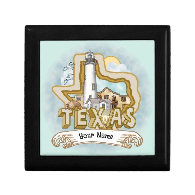 Texas Lighthouse Gift Box (Front)