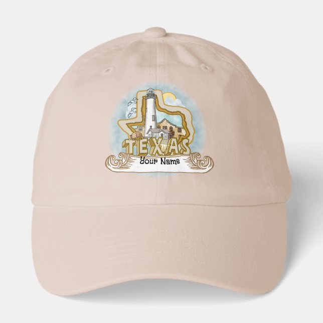 Texas Lighthouse  Hat (Front)