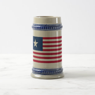 Texas, Lone Star and Stripes Beer Stein
