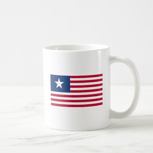 Texas Lone Star and Stripes Coffee Mug