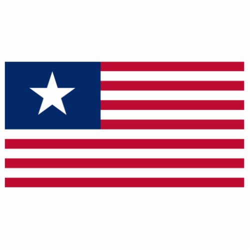 Texas Lone Star and Stripes Cutout