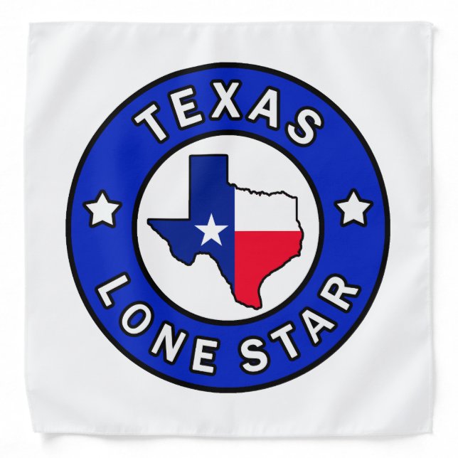 Texas Lone Star Bandana (Front)