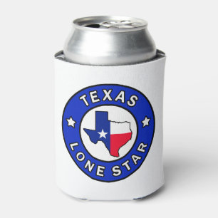 Texas Lone Star Can Cooler