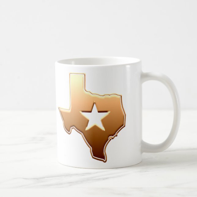 Texas Lone Star Coffee Mug (Right)