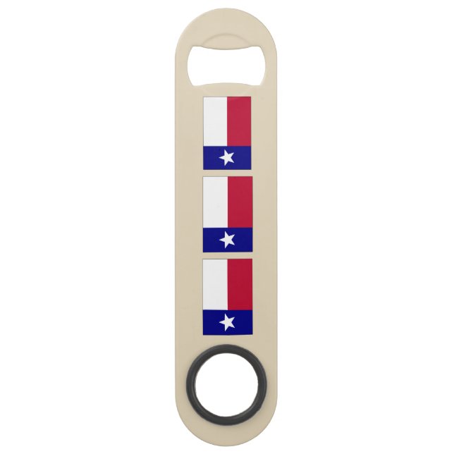 Texas Lone Star Flag Bar Key (Front)