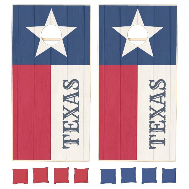 Texas Lone Star Flag Cornhole Set (Set)