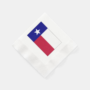 Texas Lone Star Flag Napkins