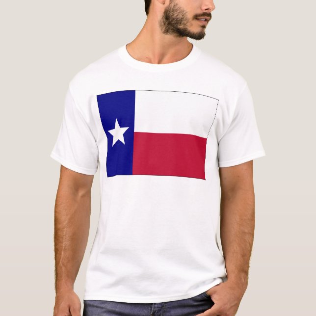 Texas Lone Star Flag T-Shirt (Front)