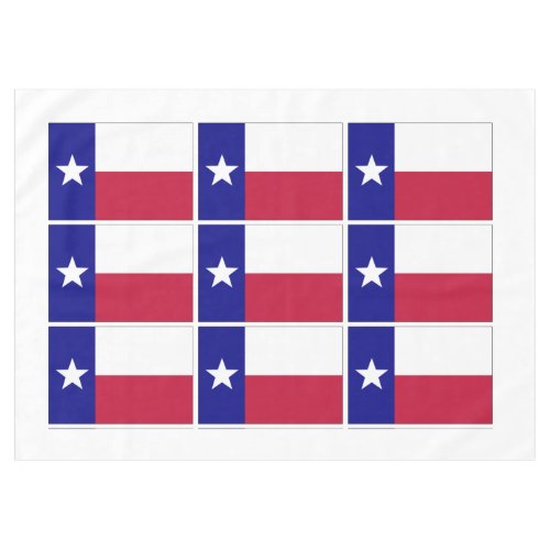 Texas Lone Star Flag Tablecloth
