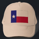 Texas Lone Star Flag Trucker Hat<br><div class="desc">Show your Texas pride with this large red, white and blue Texas Flag design. Great gift for that Lone Star resident.</div>