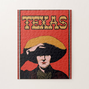 Texas Lone Star Jigsaw Puzzle