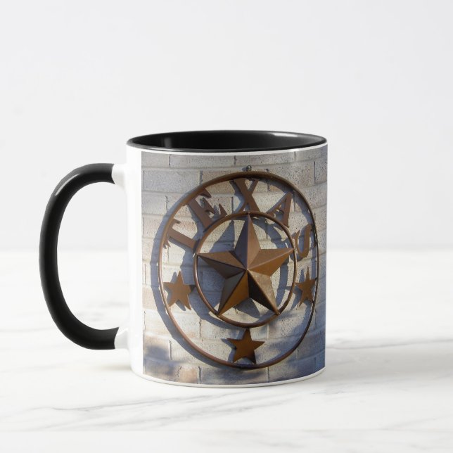 Texas Lone Star Mug (Left)