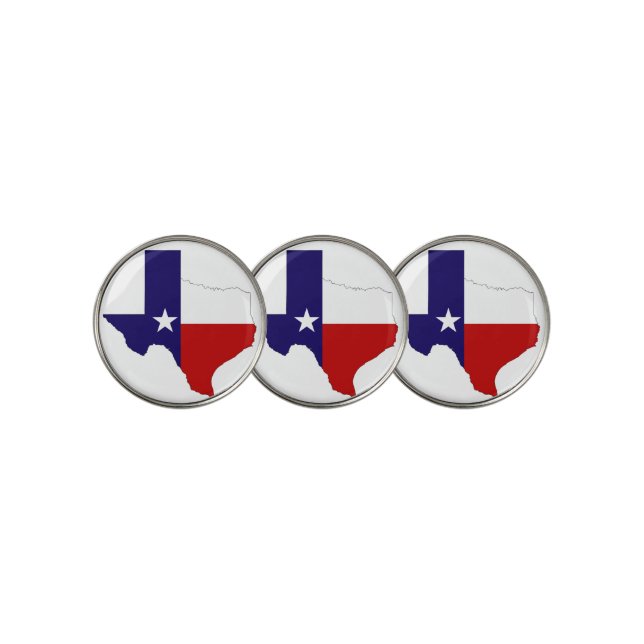 Texas Lone Star State Golf Ball Marker (3 Up)