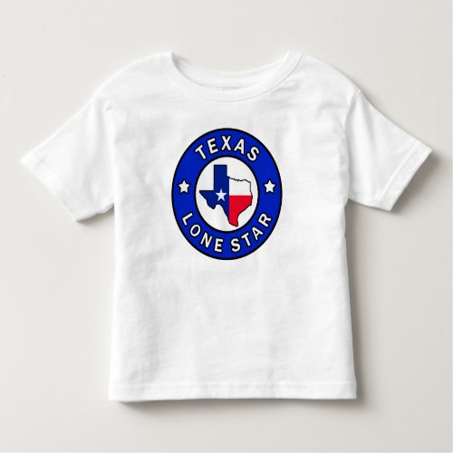 Texas Lone Star Toddler T_shirt