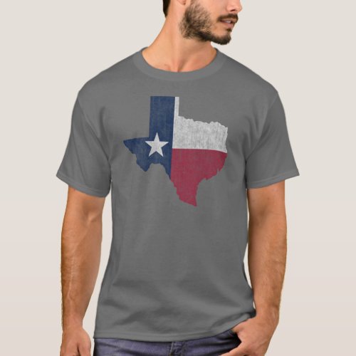 Texas Lone Star Vintage Austin Dallas Houston T_Shirt