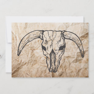 Texas Longhorn Bull Skull