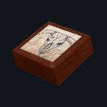 Texas Longhorn Bull Skull Gift Box<br><div class="desc">Texas Longhorn Bull Skull.  frontiernow.com</div>
