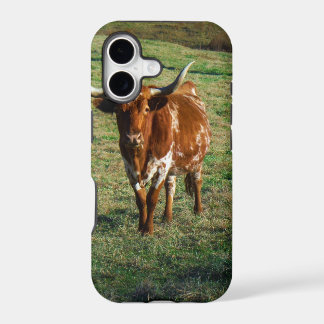 Texas Longhorn Cattle Cow Photo Rustic iPhone 17 Case