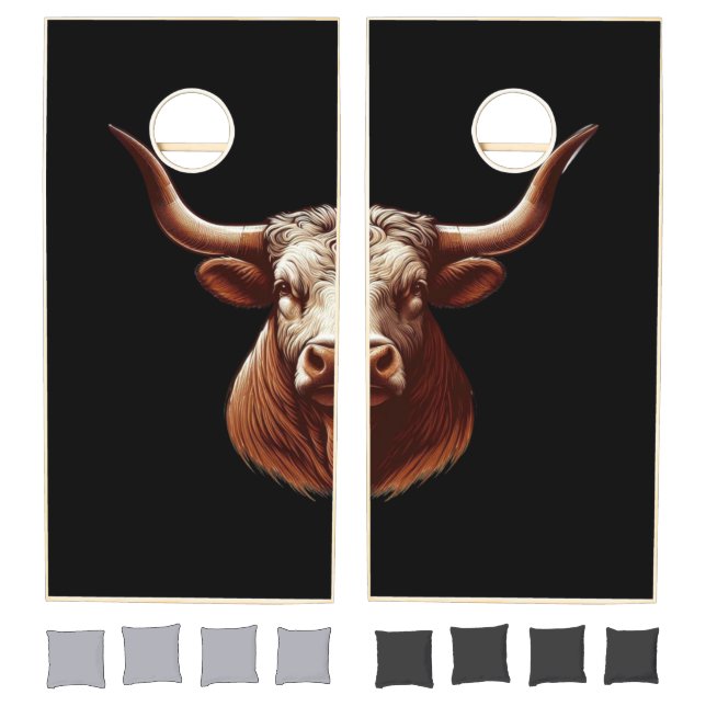 Texas Longhorn Cornhole Set (Set)