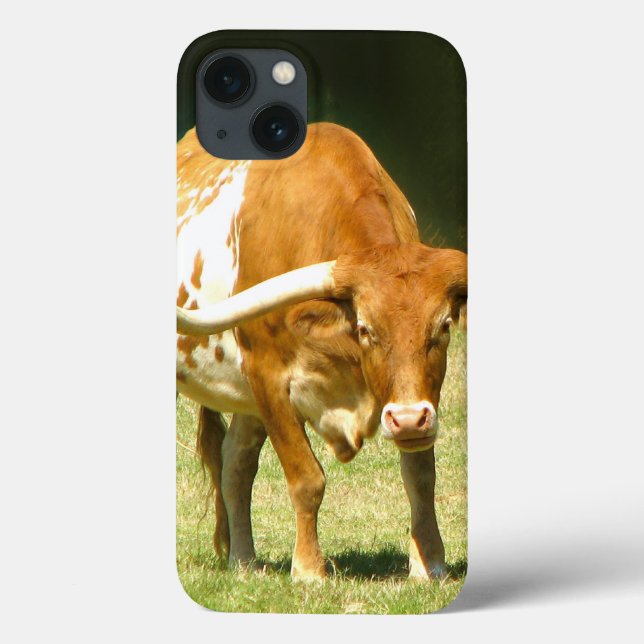 Texas Longhorn Cow Case-Mate iPhone Case (Back)
